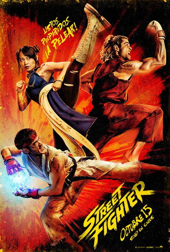 Cartel de Street Fighter